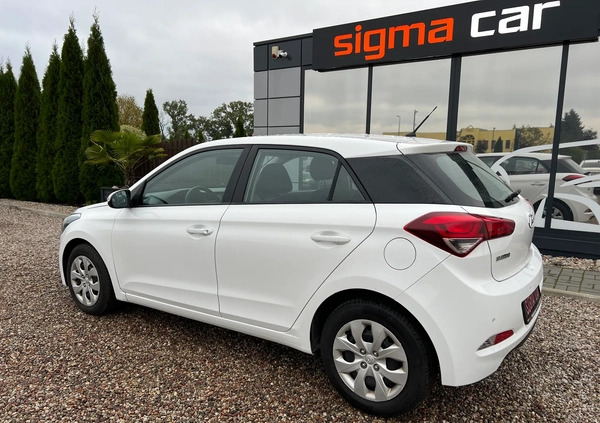 Hyundai i20 cena 33900 przebieg: 168000, rok produkcji 2017 z Goleniów małe 742